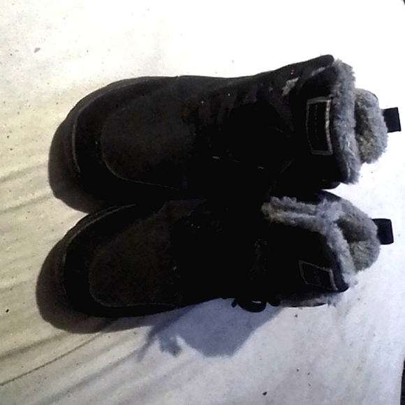 Outdoor fuzzy ankle boots - Picture 3 of 6